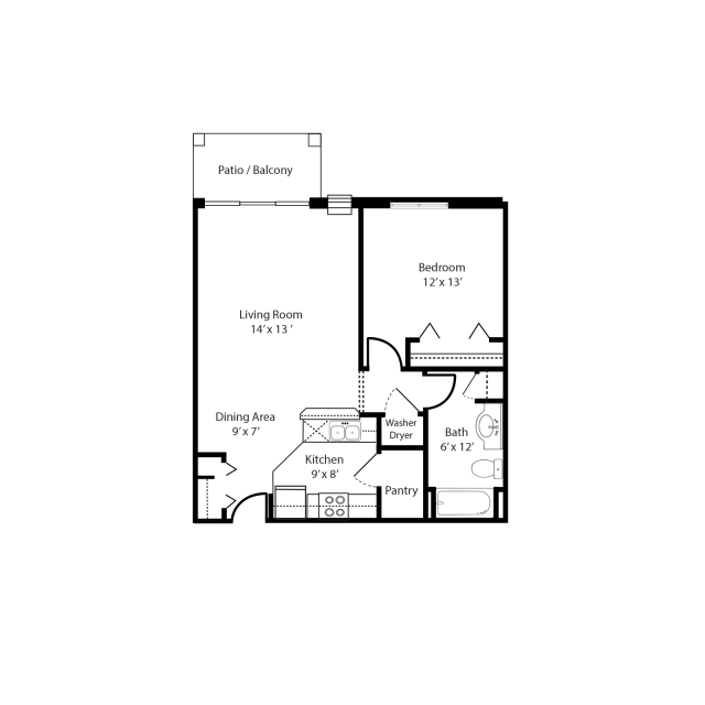 1 BR C Prairie Crest Verona