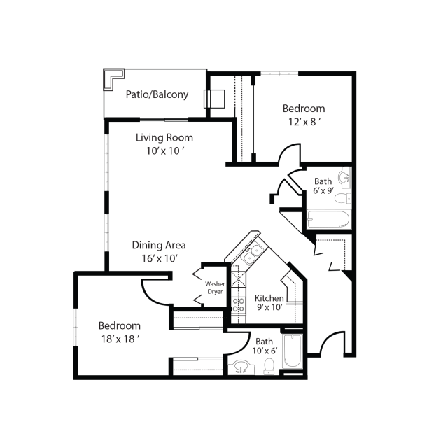 Two Bedroom G