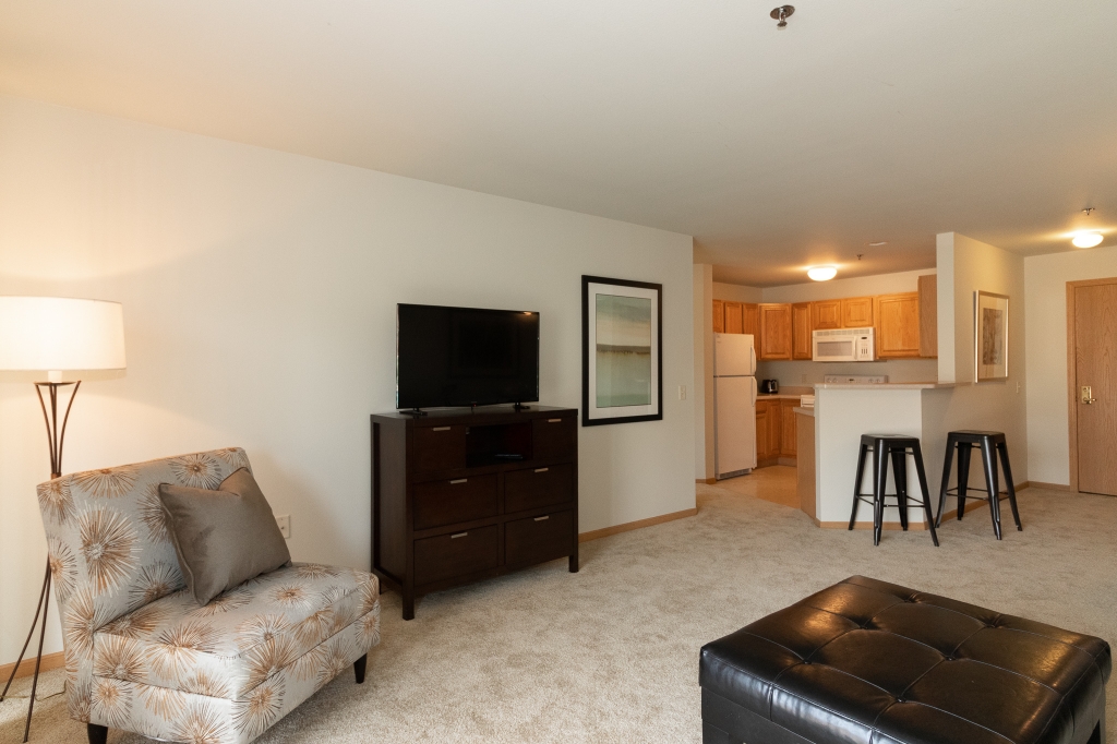 Prairie Crest - Kitchen and Living Room